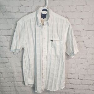 Men's Faconnable button-down shirt, size Medium